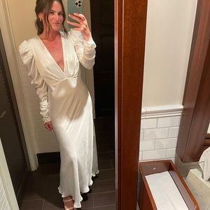 White Bardot Zaria Dress.